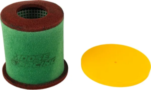 MOOSE RACING Pro Air Filter With Cage Green, Red, Yellow, 1, nordicamoto.ro