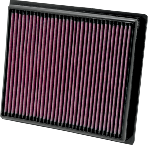 High-flow Air Filter Black, Red, 1, nordicamoto.ro