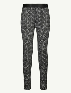 SVALA Merino Design gyermek réteges szett, Jacquard, fekete/fehér, 100, 2, nordicamoto.ro