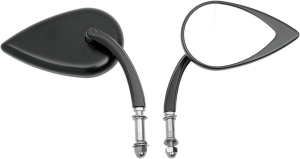 Tear Drop Mirror Matte Black