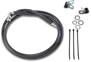 Stainless Steel Brake Line Kit Black