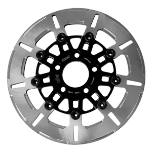 Brake Rotor Designed By Kodlin Black, Silver, Stainless Steel 
