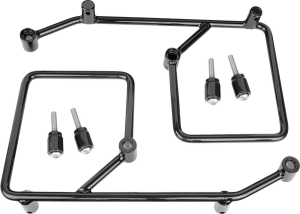 Voyager Saddlebag Mount Kit Black, 1, nordicamoto.ro