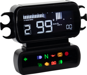D2 Lcd Meter Black