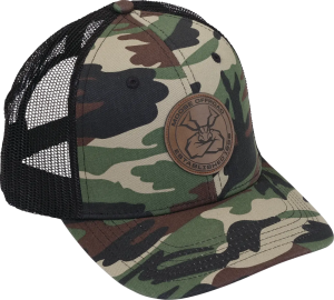 Moose Offroad Woodland Camo Hat Green, Brown, Black 