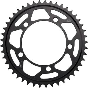 JT SPROCKETS Acél hátsó lánckerék, fekete , nordicamoto.ro