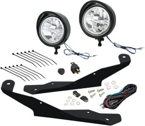 Black Focus Led Light Kit White