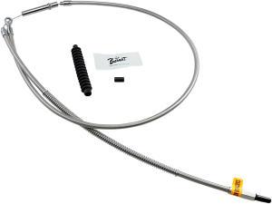 High-efficiency Stainless Steel Clutch Cable For Harley-davidson Silver