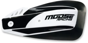 MOOSE RACING dobogós kézvédők, fehér 