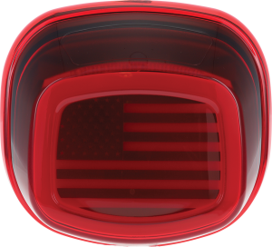 Tracer Us Flag Led Taillights Red, 3, nordicamoto.ro