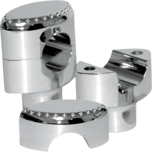 Handlebar Risers For 1(r) Handlebars Silver