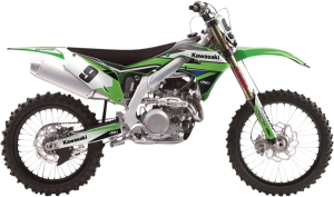 Evo Graphics Kit Black, Green, 2, nordicamoto.ro