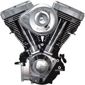 V124 Complete Assembled Engine Black