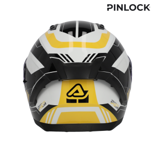 Acerbis X-way Graphic teljes arcú sisak – fekete/sárga, S-es méret, 4, nordicamoto.ro