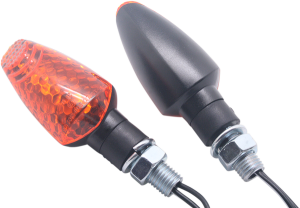 E-marked Turn Signals Black, 1, nordicamoto.ro