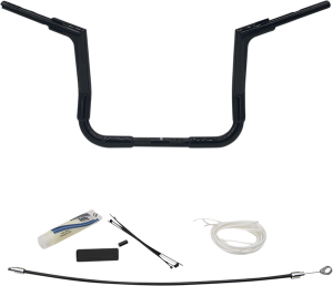1-1/2(r) Ez Install Flat Top Handlebar Kit Black