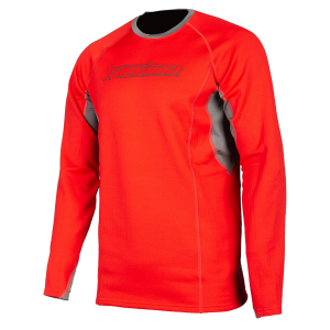 Aggressor Shirt 3.0 SM High Risk Red – Castlerock Gray, 1, nordicamoto.ro