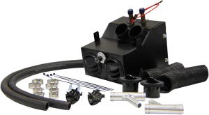 Utv Cab Heater Kit Black 