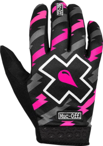 Manusi MTB Muc-OFF Black/Gray/Pink
