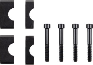 Universal 7/8(r) Bar Risers Black