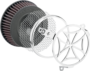 Air Cleaner Kit Silver, 1, nordicamoto.ro