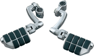 Longhorn Offset Dually Highway Pegs Silver, 2, nordicamoto.ro