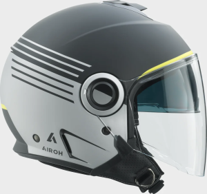 Nyitott arcú/jet típusú motoros sisakok, Husqvarna Helios sisak, nordicamoto.ro