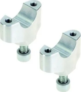 Sm-mc Lower Handlebar Clamps Silver, Anodized