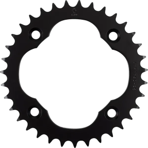 JT SPROCKETS Acél hátsó lánckerék, fekete 