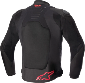 Alpinestars SMX Air textildzseki, fekete/piros, XL méret, 3, nordicamoto.ro