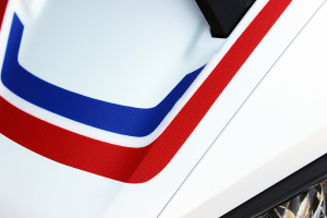 Scooter Decal Set Blue, Red, White, 4, nordicamoto.ro