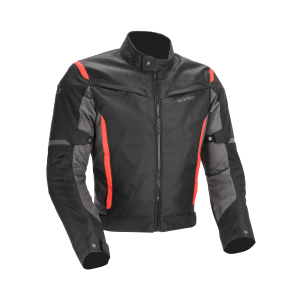 Acerbis Ce X-mat 2.0 kabát, fekete/piros, L, 1, nordicamoto.ro