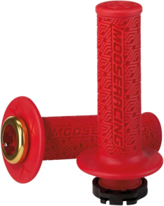MOOSE RACING 36 Series Clamp-on Grips Gold, Red, 1, nordicamoto.ro