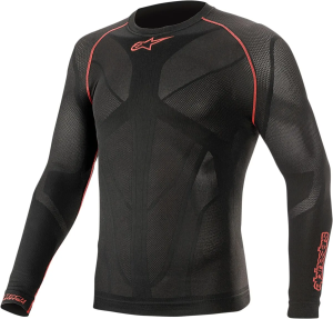 Alpinestars Ride Tech v2 Summer hosszú ujjú póló, fekete