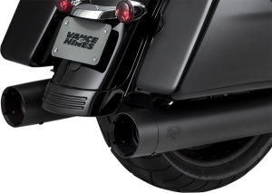 Oversized 450 Slip-on Mufflers Black 