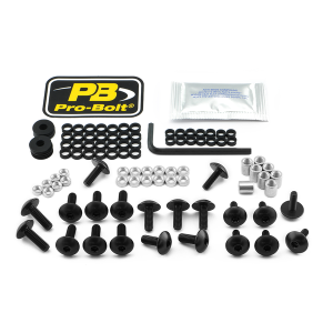 Fairing Bolt Kit For Suzuki Black