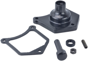 Solenoid End Cover/starter Buttons Gloss Black