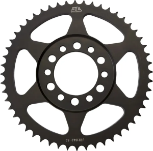 JT SPROCKETS Acél hátsó lánckerék, fekete, 1, nordicamoto.ro