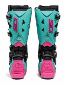 Sidi Crossfire 3 SRS csizma, fekete/menta/rózsaszín, 46-os méret, 2, nordicamoto.ro