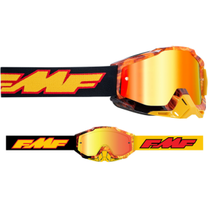 FMF PowerBomb Spark Red tükörszemüveg