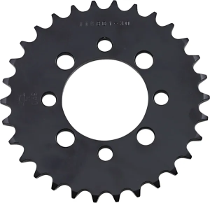 JT SPROCKETS Acél hátsó lánckerék, fekete , nordicamoto.ro