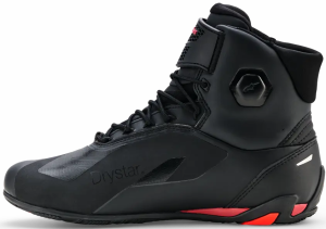 Alpinestars Faster-4 Drystar® cipő, fekete/piros, 13-as méret, 2, nordicamoto.ro