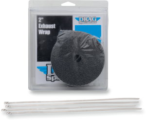Exhaust Heat Wrap Kit Black, 4, nordicamoto.ro