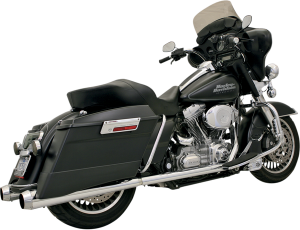 Power Curve True-dual Crossover Header Pipe Chrome