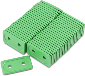 Grand Digger® Support Plates Green, Powder Coated