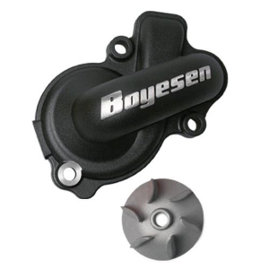 Supercooler Water Pump Cover & Impeller Kit Black