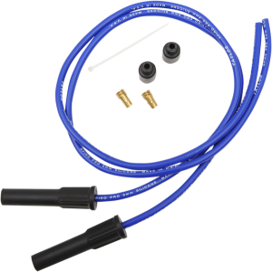 8 Mm Pro Comp Spark Plug Wire Kit Blue, 2, nordicamoto.ro