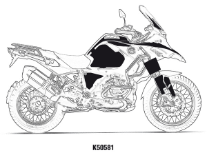 Decal Kit Yellow, 1, nordicamoto.ro