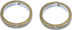 Wrap-arounds Led Turn Signals With Daytime Running Lights Chrome