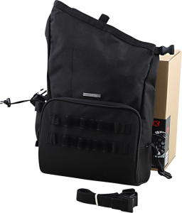 Hoodrat Universal Swing Arm Bag Black, 2, nordicamoto.ro